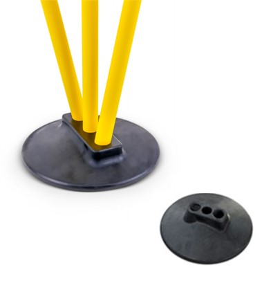 IAAF approved agility training equipments corner flag track & field bhalla sports