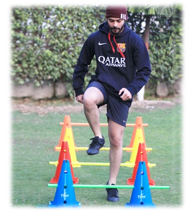 IAAF approved agility training equipments agility board training track & field bhalla sports